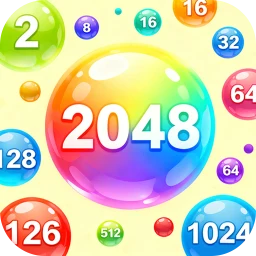 Значок 2048 - Слияние мячей